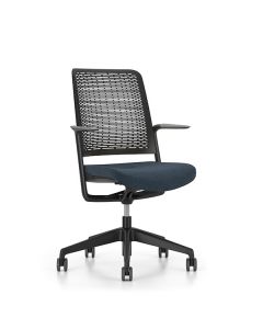 NowyStyl WithME Swivel Chair P PRF BLACK Bürodrehstuhl