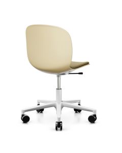 ProfiM Noor 6070S Stuhl mit 5-Arm-Fußkreuz, Kunststoffschale und Sitz gepolstert