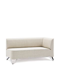 ProfiM Softbox 2L Ecksofa 2-Sitzer mit Kufengestell
