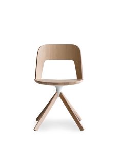 Lapalma Arco S211 Stuhl mit Vierfußgestell aus Holz