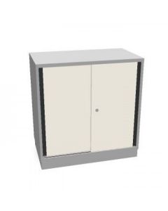 OKA BaseLine SBCCC22 Schiebetürenschrank 2OH B 80 x T 45,0 x H 74,9 cm