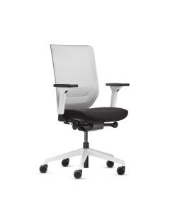 Trendoffice to-sync work SC 9242 mesh pro white Drehstuhl mit hoher Netzrückenlehne
