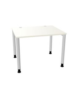 OKA DeskLine Simply DL8 TV0006 Schreibtisch 100x80 cm mit Vierfußgestell