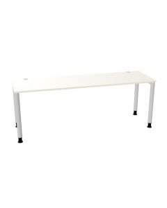 OKA DeskLine Simply DL8 TV0025 Schreibtisch 200x60cm mit Vierfußgestell