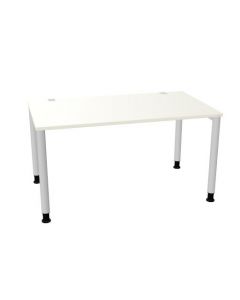 OKA DeskLine Simply DL8 TV0014 Schreibtisch 140x80 cm mit Vierfußgestell