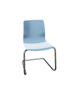 Dauphin Fiore FI 7516 Freischwinger mit Kunststoffschale stapelbar