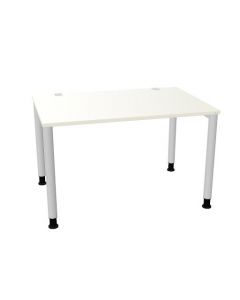 OKA DeskLine Simply DL8 TV0010 Schreibtisch 120x80 cm mit Vierfußgestell